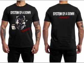 System of a Down čierne p&aacute;nske tričko materi&aacute;l 100% bavlna